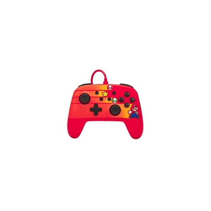 Power A 1526539-01 Mando con Cable Mejorado para Nintendo Switch - Speedster Mario, Compatible con Switch OLED y Switch, Diseño Oficial Nintendo Power A 1526539-01 Mando con Cable Mejorado para Nintendo Switch - Speedster Mario, Compatible con Switch OLED y Switch, Diseño Oficial Nintendo