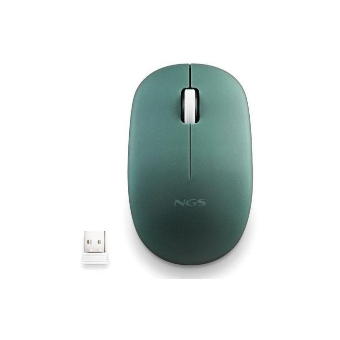 Ratón Inalámbrico NGS FOGPROGREEN Verde 1000 dpi (1 unidad) 3 Ratón Inalámbrico NGS FOGPROGREEN Verde 1000 dpi (1 unidad) 3