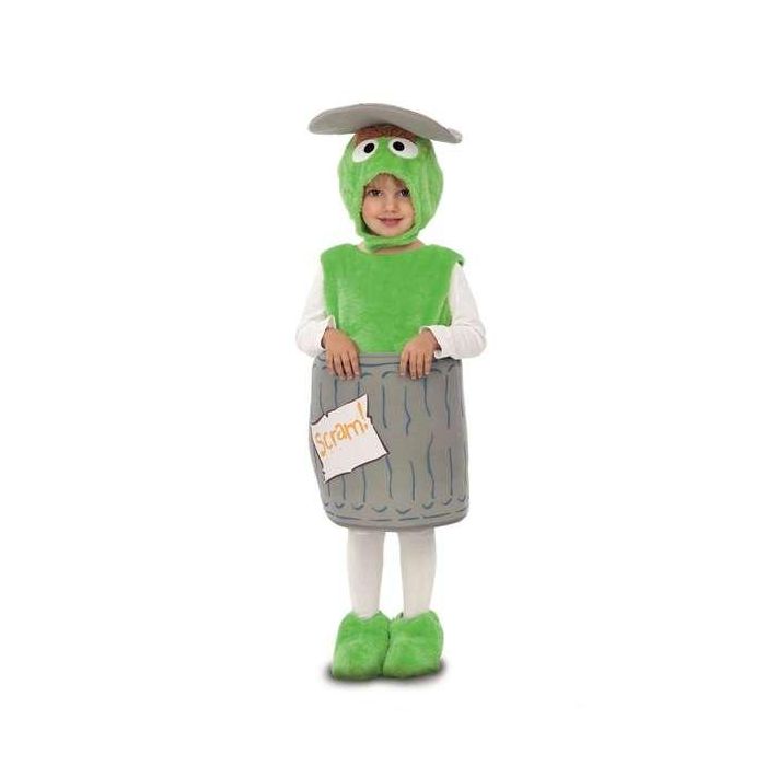 Disfraz peluche oscar el gruñón talla 12-24 m Disfraz peluche oscar el gruñón talla 12-24 m