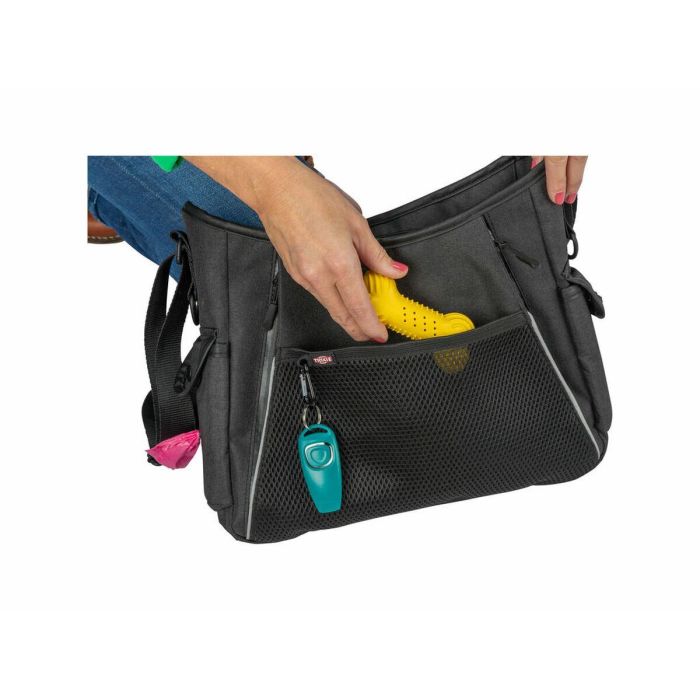 Bolso Bandolera para Mascotas Trixie Antracita 34 × 29 × 9 cm 4 Bolso Bandolera para Mascotas Trixie Antracita 34 × 29 × 9 cm 4