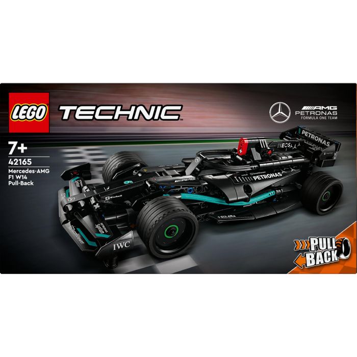 LEGO 42165 Technic Mercedes-AMG F1 W14 E Performance Coche de Carreras Juguete Pull-Back Set de Construcción +7 Años 11