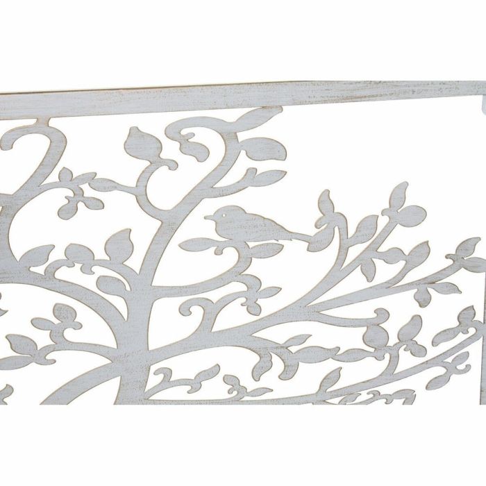 Decoracion Pared Cottage DKD Home Decor Blanco 1 x 49 x 84.5 cm (2 Unidades) 1