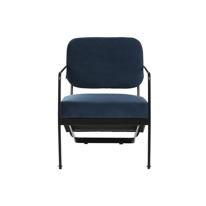 Butaca DKD Home Decor Azul Metal 62 x 76 x 76 cm 55,5 x 72 x 71 cm 4 Butaca DKD Home Decor Azul Metal 62 x 76 x 76 cm 55,5 x 72 x 71 cm 4