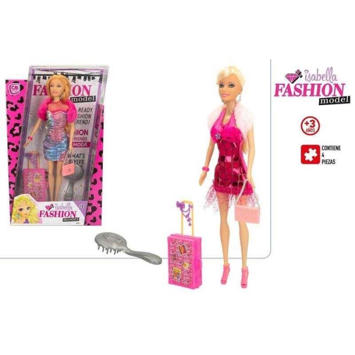 Color Baby Muñeca Isabella con 4 Piezas de Accesorios, Modelos Surtidos 3