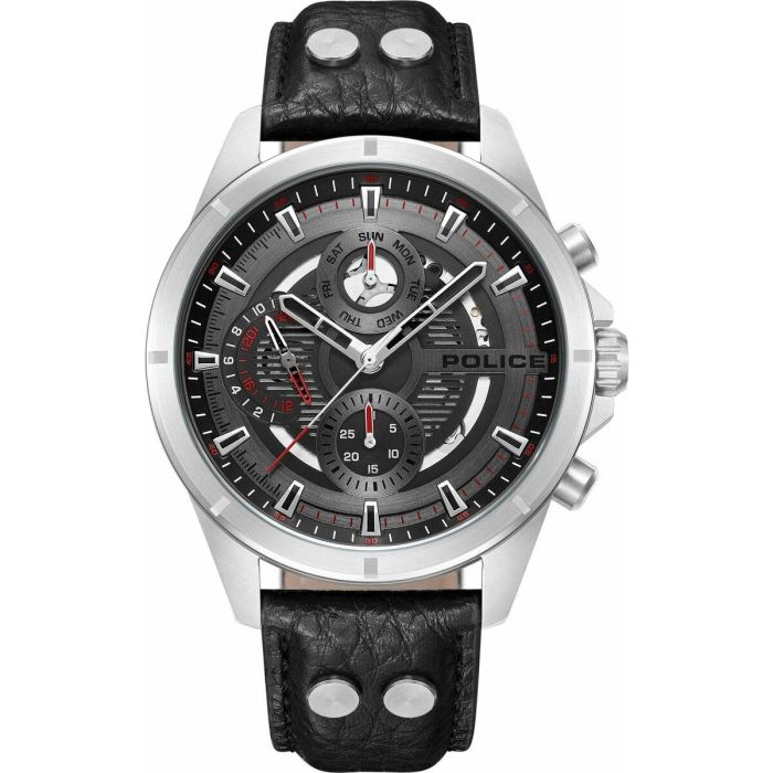 Reloj Hombre Police PEWJF0004601 Negro Gris Reloj Hombre Police PEWJF0004601 Negro Gris