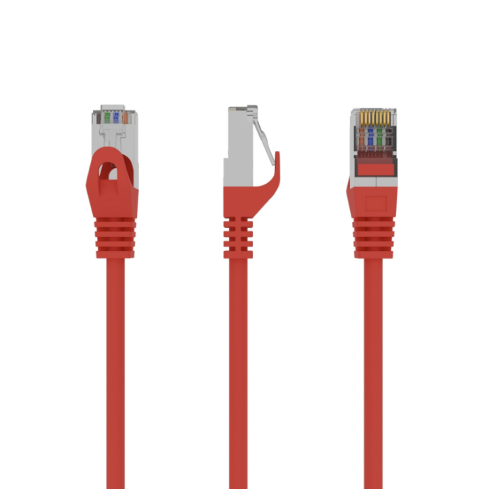 Gembird PP6-0.5M/R Cable de Red Cat6 F/UTP (FTP) de 0,5 m Rojo Gembird PP6-0.5M/R Cable de Red Cat6 F/UTP (FTP) de 0,5 m Rojo
