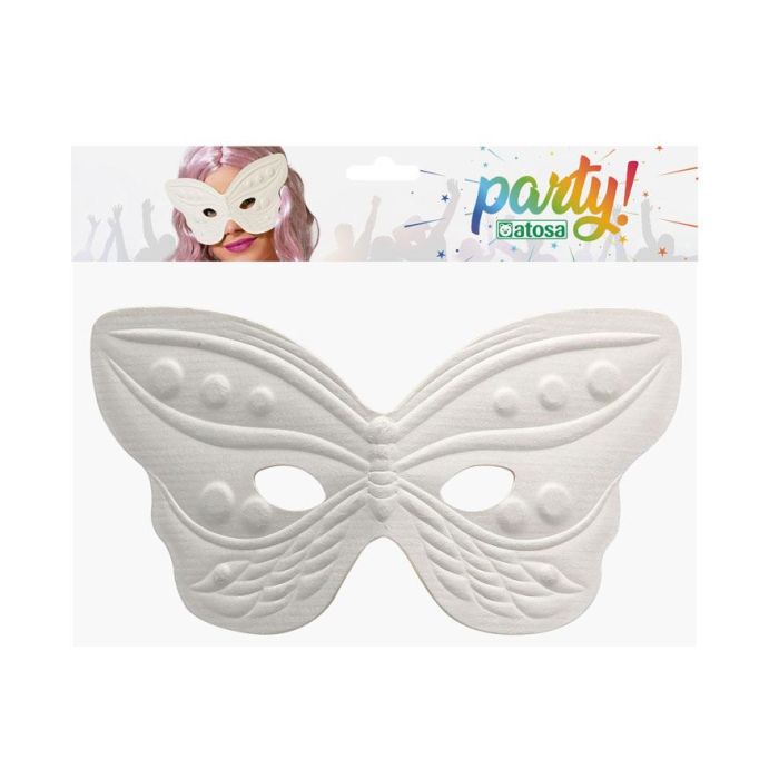 Antifaz Para Pintar Mariposa Mujer Niña 1