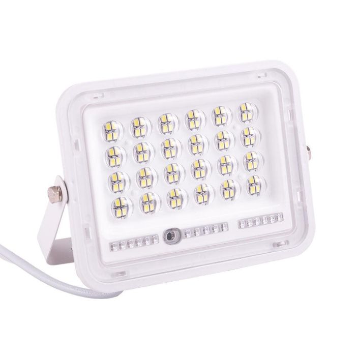 Proyector LED Solar 30W 6500K Panel: 6V/6W Batería: 3,2V/3000MaH Control Remoto [HO-SOLARFL-30W-02] 1