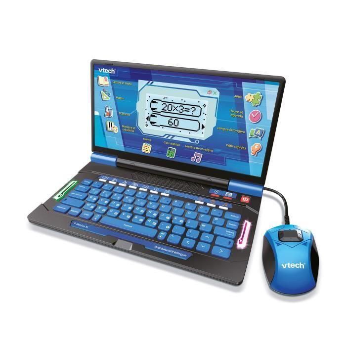 VTech VTE3417765812453 - Ordenador Educativo Bilingüe Genius XL Azul para Niños 1 VTech VTE3417765812453 - Ordenador Educativo Bilingüe Genius XL Azul para Niños 1