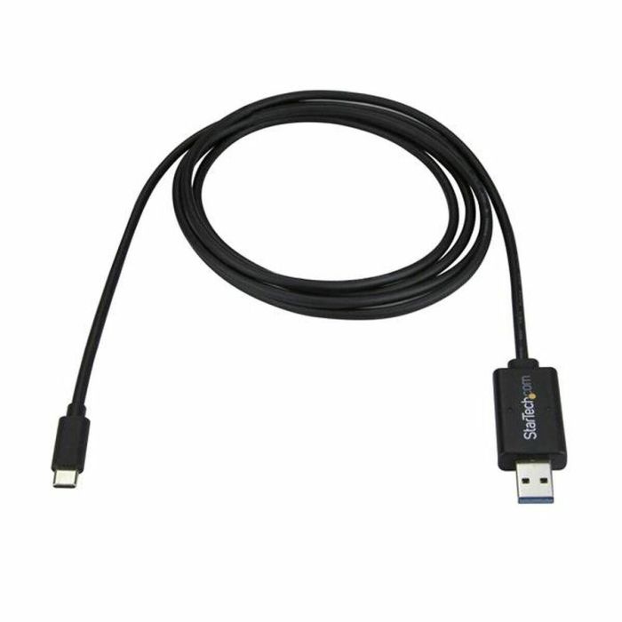 Cable USB A a USB C Startech USBC3LINK Negro 1 Cable USB A a USB C Startech USBC3LINK Negro 1