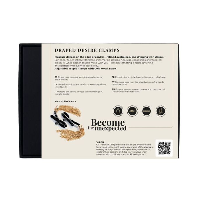 Cadena Con Pinzas Para Pezones Guilty Pleasure Accents 10 Cadena Con Pinzas Para Pezones Guilty Pleasure Accents 10