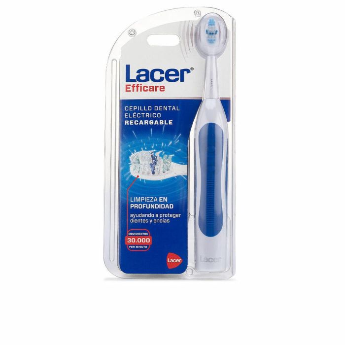 Lacer Cepillo Dental Eléctrico Adulto Sónico Efficare 30.000 Movimientos/Min para Limpieza Profunda de Placa 1 Unidad Lacer Cepillo Dental Eléctrico Adulto Sónico Efficare 30.000 Movimientos/Min para Limpieza Profunda de Placa 1 Unidad