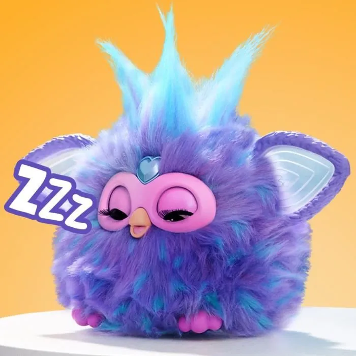 Hasbro Furby Morado HAS5010996153029 Peluche Interactivo para Niñas y Niños, Animatrónico Activado por Voz, 15 Accesorios, A partir de 6 Años 5