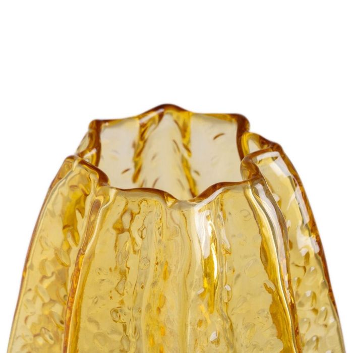 Jarrón Amarillo Cristal 3