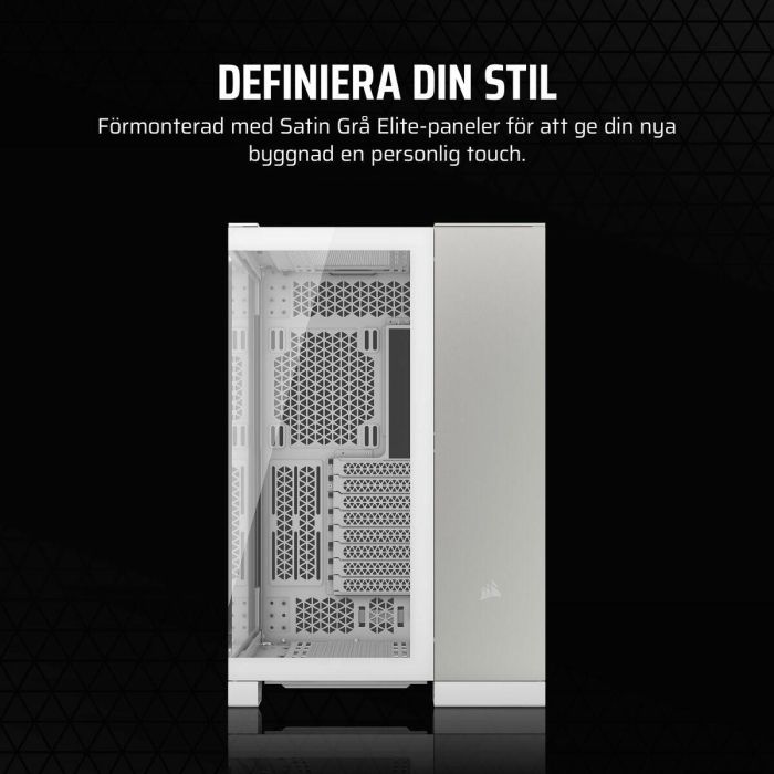 CORSAIR CC-9011285-WW Caja PC Torre Media 6500X, Aluminio Blanco/Gris Satinado 10 CORSAIR CC-9011285-WW Caja PC Torre Media 6500X, Aluminio Blanco/Gris Satinado 10