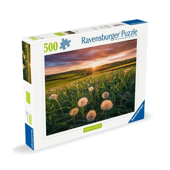 Ravensburger Puzzle 12000592 Dientes de león al anochecer 500 piezas Edad 12+ 4