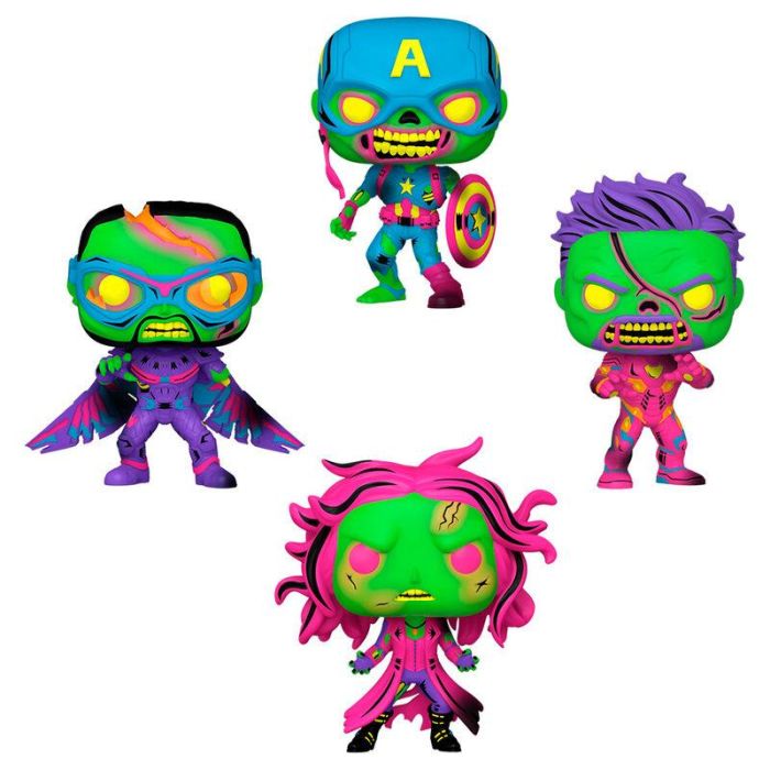 Blister 4 figuras POP Marvel What If...? Exclusive 1