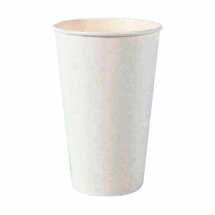 Set de Vasos Algon Desechables Cartón Blanco 15 Piezas 450 ml (16 Unidades) 1