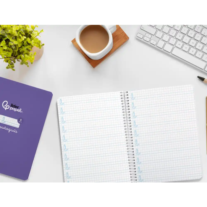 Liderpapel Cuaderno Espiral A5 Pautaguía Tapa Dura 80 Hojas 90gr Cuadro Pautado 5mm Lila 7 Liderpapel Cuaderno Espiral A5 Pautaguía Tapa Dura 80 Hojas 90gr Cuadro Pautado 5mm Lila 7