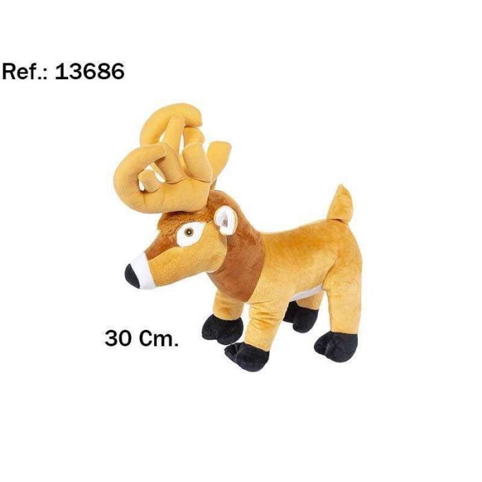 Beatriz Peluche de Cabra de 30 cm para Bebés, Apto desde 0 Meses