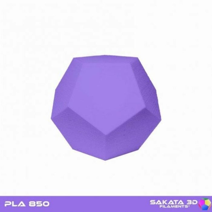 Bobina de Filamento Sakata 3D 75200 PLA 850 Ø 1,75 mm Morado 1 Bobina de Filamento Sakata 3D 75200 PLA 850 Ø 1,75 mm Morado 1