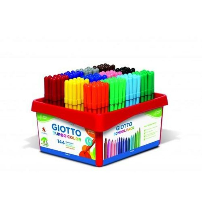 Set de Rotuladores Giotto Turbo Color Multicolor (4 Unidades) 1