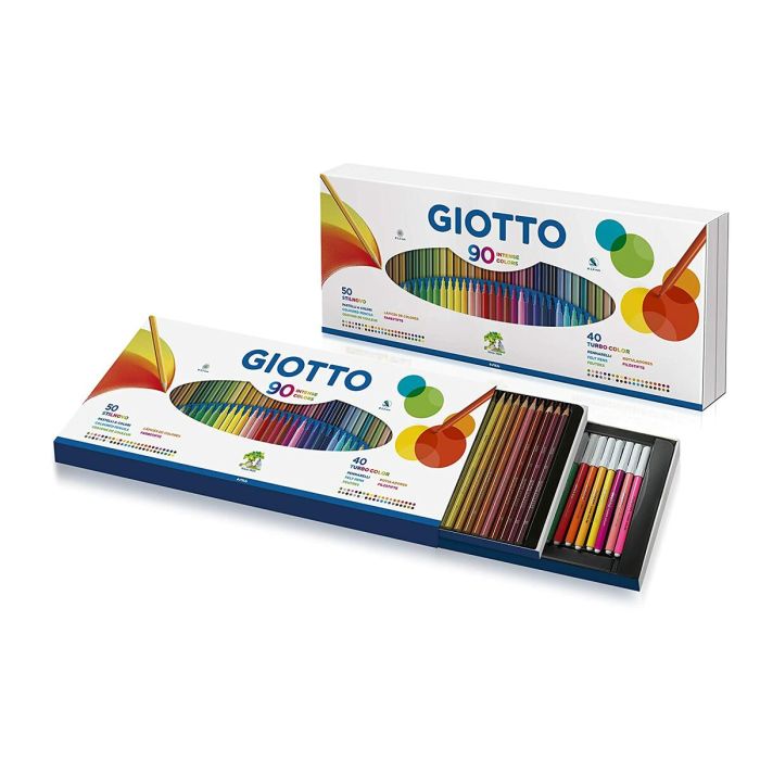 Set GIOTTO Stilnovo Turbo Color Lápices de colores Rotuladores Multicolor (90 Piezas) 3