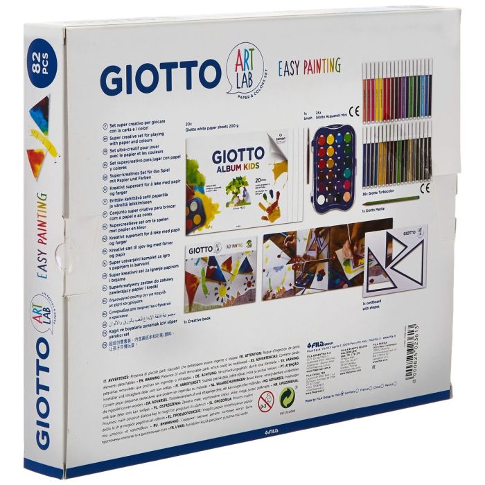 Set de pintura Giotto 82 Piezas Multicolor 1