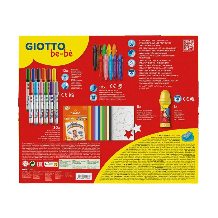 Dibujos para pintar Giotto Multicolor 58 Piezas 1