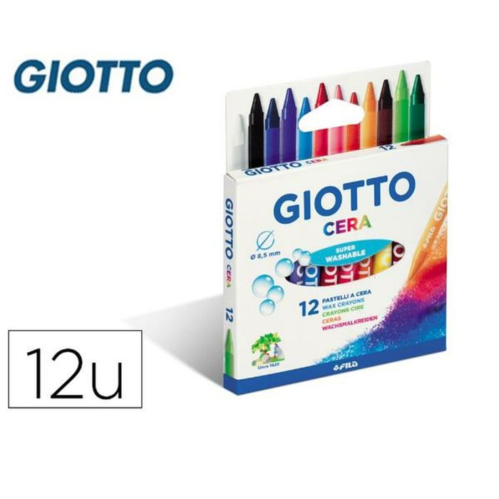 Ceras de colores Giotto F281200 (12 Piezas) 1
