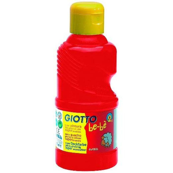 Témpera Giotto Rojo 250 ml (8 Unidades) 1