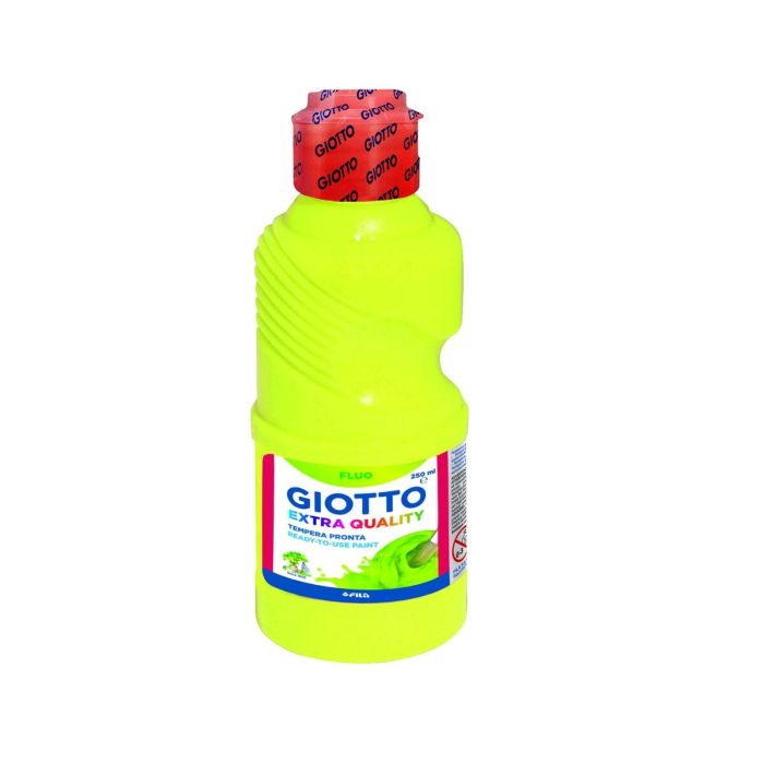 Témpera Giotto Amarillo 250 ml (8 Unidades) 1
