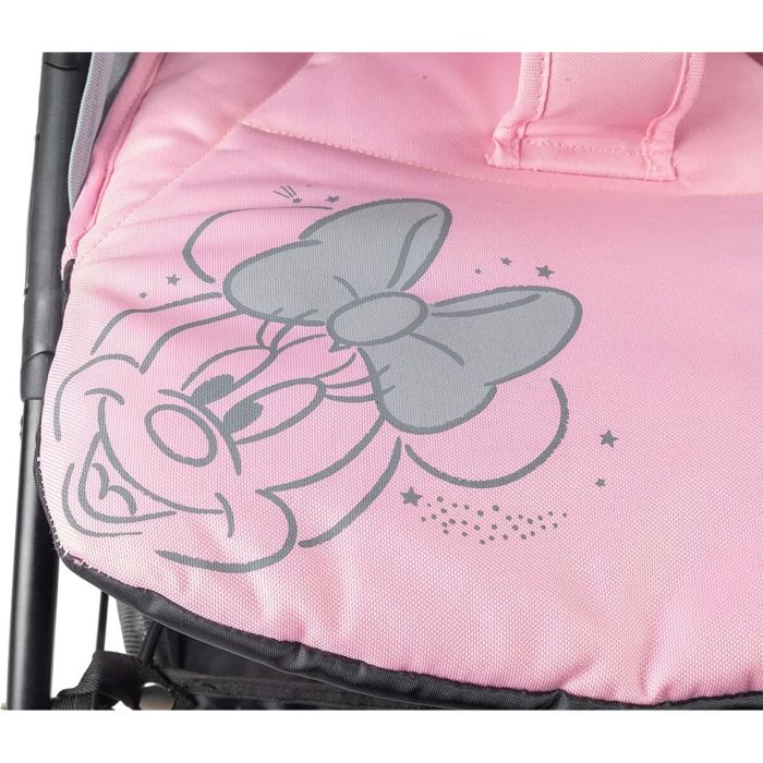 Carro de Paseo para Bebé Minnie Mouse CZ10394 Rosa Plegable 1