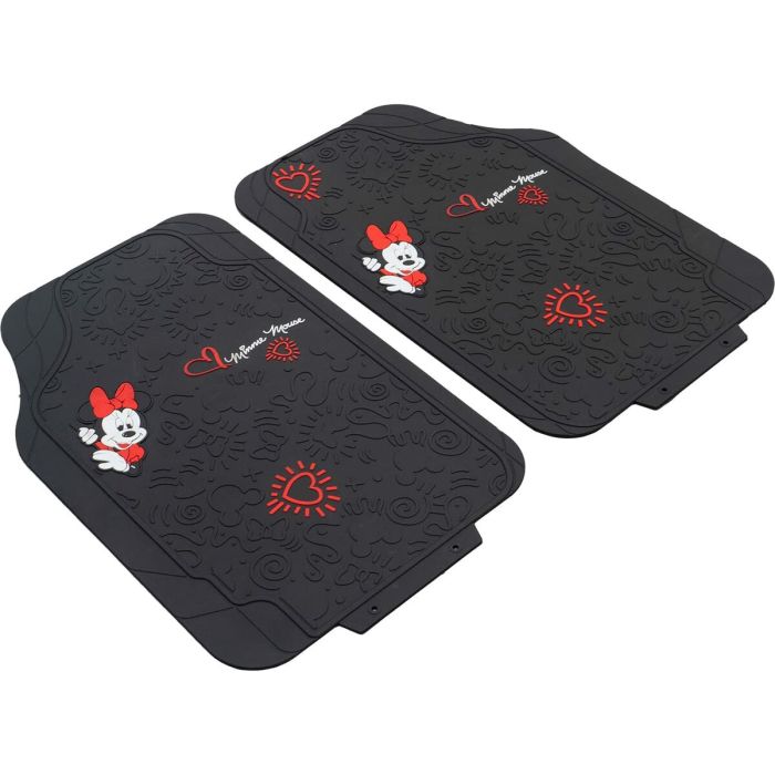 Set de Alfombrillas para Coche Minnie Mouse CZ10901 Negro 3