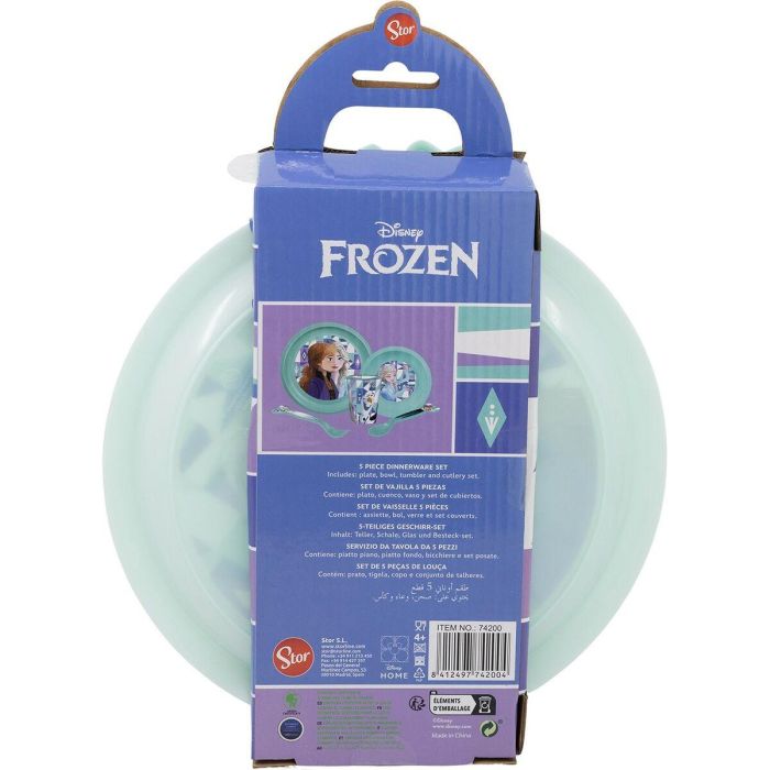 Set de Menaje Infantil Frozen CZ11310 Plástico (5 Piezas) 2