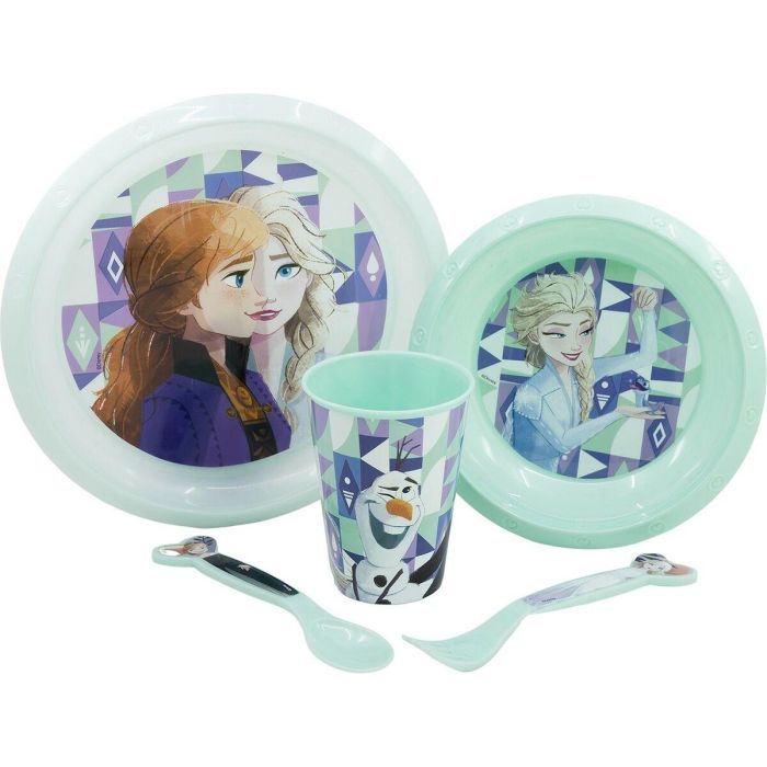 Set de Menaje Infantil Frozen CZ11310 Plástico (5 Piezas) 1