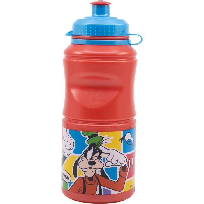 Botella de Agua Mickey Mouse CZ11345 Deportiva 380 ml Rojo Plástico 3