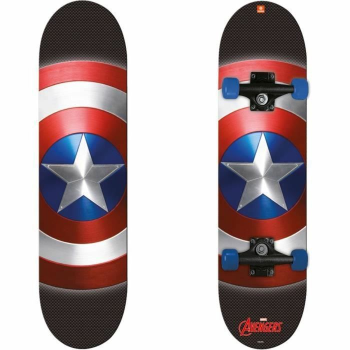 Skate board capitan america