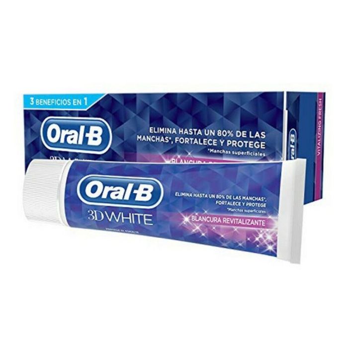 Pasta de Dientes Blanqueadora 3D WHITE Oral-B D White (75 ml) 75 ml