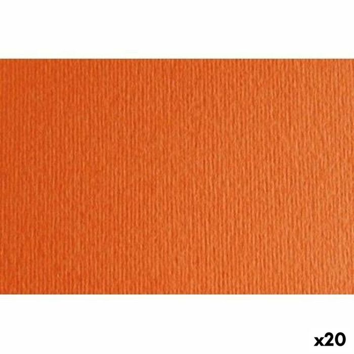 Cartulina Sadipal LR 220 Naranja Texturizada 50 x 70 cm (20 Unidades)