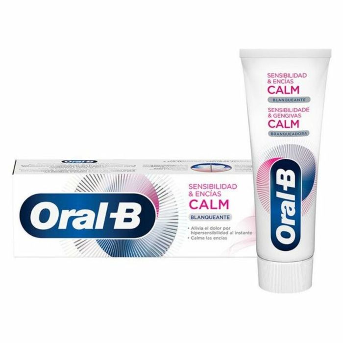 Pasta de Dientes Blanqueadora Oral-B Sensibilidad Encías Calm 75 ml (75 ml)