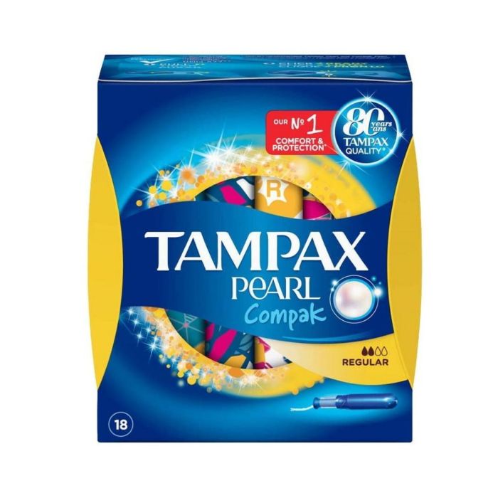 Tampones Regulares Pearl Compak Tampax (16 uds)