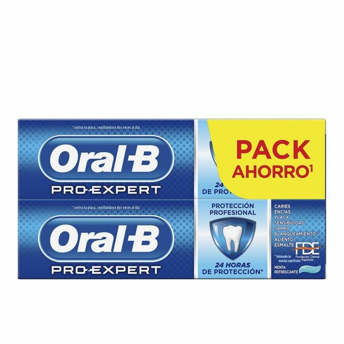 Pasta de Dientes Multiprotección Oral-B Expert Proteccion Profesional Dentífrico 75 ml (2 x 75 ml)