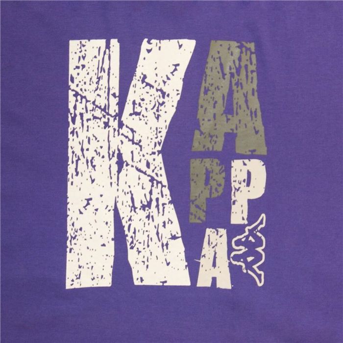 Camiseta de Manga Corta Hombre Kappa Sportswear Logo Violeta 1