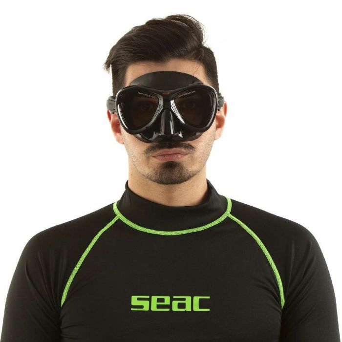 Gafas de Natación Seac 0750058003 Negro Talla única 2