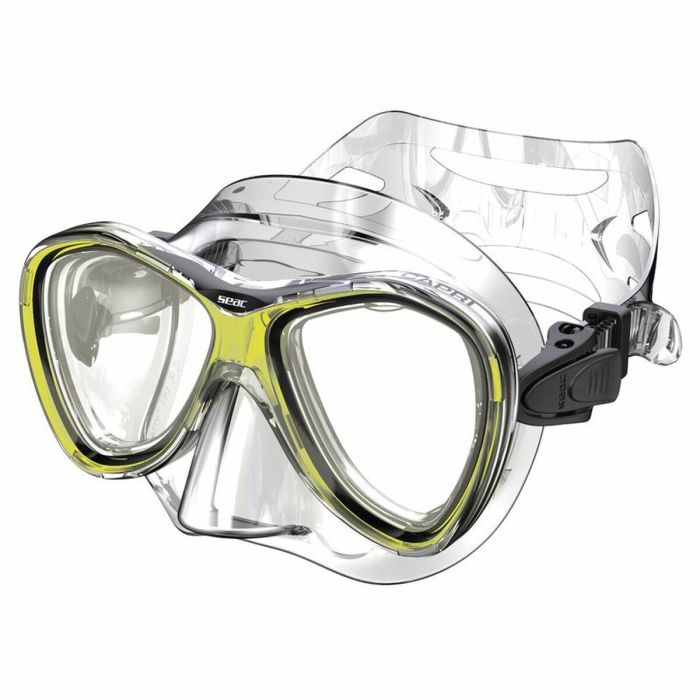 Gafas de Natación Seac 75001300136 Amarillo Talla única