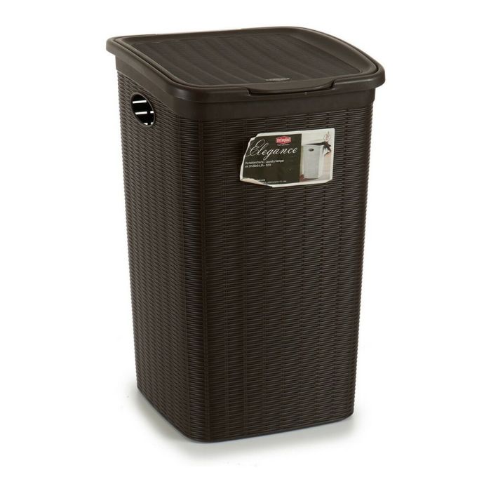 Pongotodo Elegance 50L Chocolate Stefanplast 36X54CM (6 Unidades) Pongotodo Elegance 50L Chocolate Stefanplast 36X54CM (6 Unidades)
