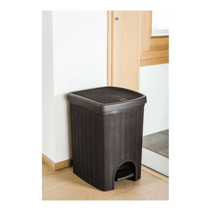Papelera Stefanplast 30801 Marrón oscuro Chocolate 2 Papelera Stefanplast 30801 Marrón oscuro Chocolate 2
