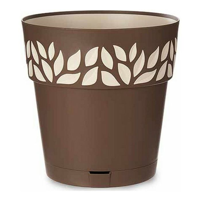 Maceta Plastico 30 Cm Cloe Marron Stefanplast (6 Unidades) Maceta Plastico 30 Cm Cloe Marron Stefanplast (6 Unidades)