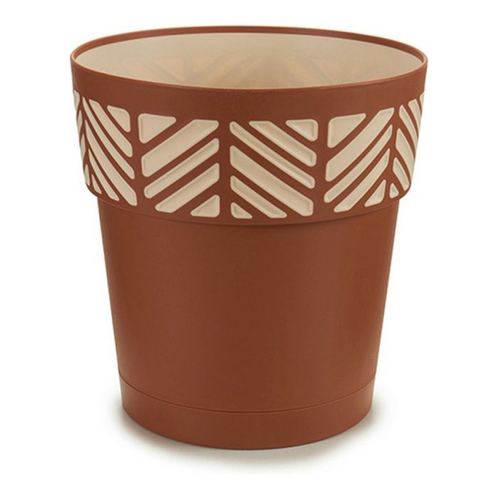 Maceta Plastico 25 Cm Orfeo Terracota Stefanplast (6 Unidades) Maceta Plastico 25 Cm Orfeo Terracota Stefanplast (6 Unidades)